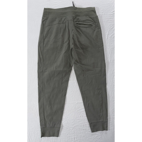 Athleta Pull On Flex Waist Jogger Pants w/ Zip Pockets. Olive, Size 8. EUC!! - Picture 4 of 5